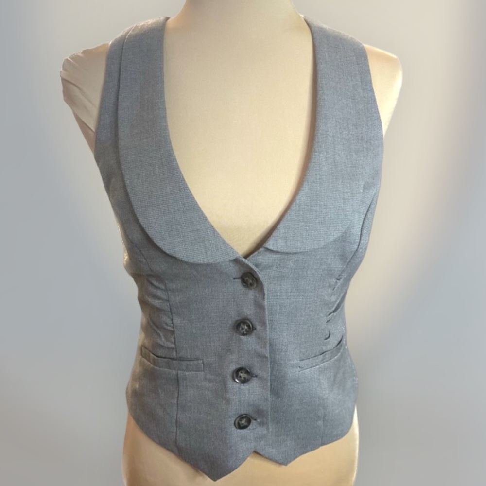 NWT Charlotte Russe Button Vest